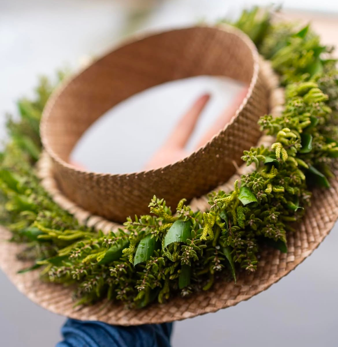 All-Greenery Lei Poʻo