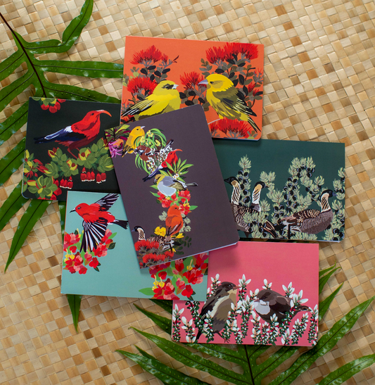 Ko Kawai Lei Greeting Card Set – Art by Bujo Bae