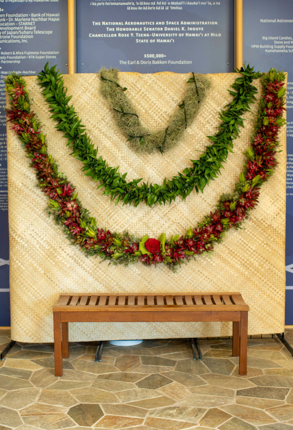 Custom Floral Lei Backdrops