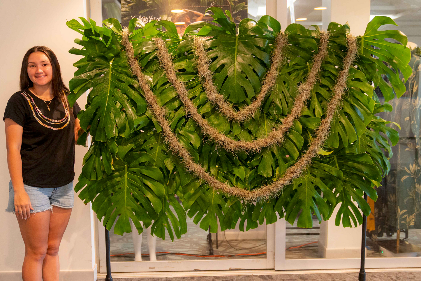 Custom Floral Lei Backdrops